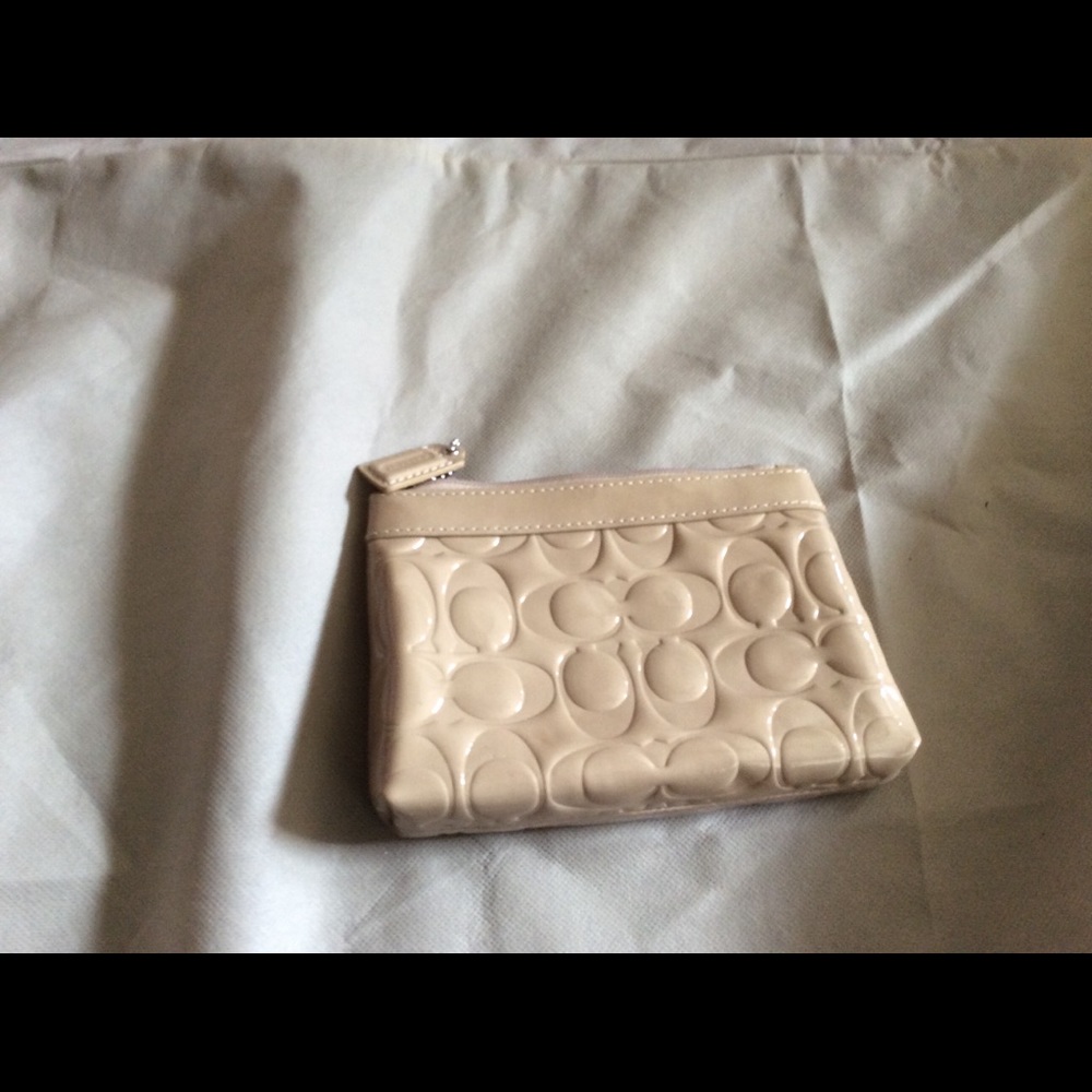 Coach cosmetic bag